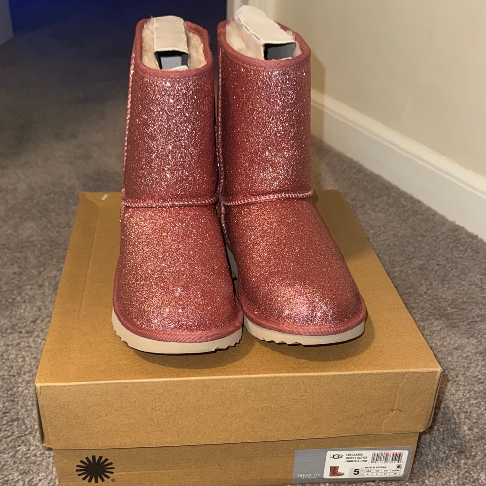 UGG Rose Glitter Boots